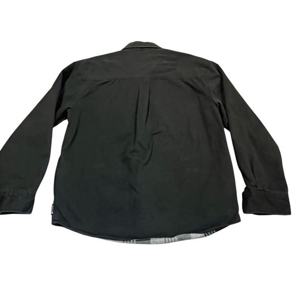 Chaps Ralph Lauren Olive Green Shacket - Picture 2 of 9